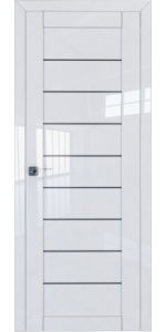 Межкомнатная дверь Profildoors 73L Белый люкс Стекло графит
