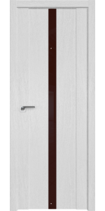 Межкомнатная дверь Profildoors 2.04XN Монблан Стекло Lacobel Коричневый лак