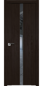 Межкомнатная дверь Profildoors 2.04XN Дарк браун Стекло Зеркало