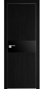 Межкомнатная дверь Profildoors 4ZN Дарк браун Черный лак