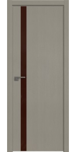 Межкомнатная дверь Profildoors 6ZN Стоун Коричневый лак