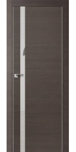 Межкомнатная дверь Profildoors 6Z Грей Кроскут Зеркало