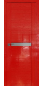 Межкомнатная дверь Profildoors 2.01STP Pine Red glossy Стекло Серебряный лак