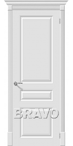 Межкомнатная дверь BRAVO Скинни-14 Whitey