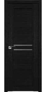 Межкомнатная дверь Profildoors 2.75XN Дарк браун Стекло Графит
