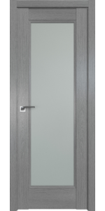 Межкомнатная дверь Profildoors 92XN Грувд серый Стекло матовое
