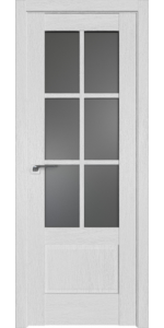 Межкомнатная дверь Profildoors 103XN Монблан Стекло Графит