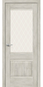 Межкомнатная дверь BRAVO Прима-3 Chalet Provence / White Сrystal