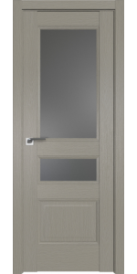 Межкомнатная дверь Profildoors 94XN Стоун Стекло Графит