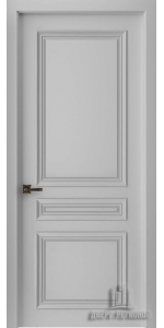 Межкомнатная дверь Бремен 3 эмаль галечный серый