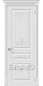 Межкомнатная дверь BRAVO Скинни-14 Аrt Whitey