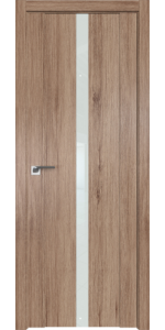 Межкомнатная дверь Profildoors 2.04XN Салинас светлый Стекло Lacobel Белый лак