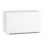 Прямая кухня Фьюжн-02 Angel - Шкаф верхний горизонтальный Белый/Brilliant Ш600