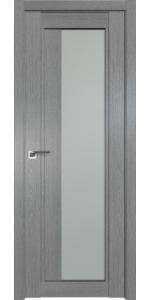 Межкомнатная дверь Profildoors 2.72XN Грувд серый Стекло матовое