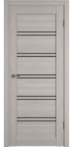 Межкомнатная дверь ВФД Atum PRO 28 Stone Oak СТ-Black gloss
