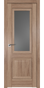 Межкомнатная дверь Profildoors 2.88XN Салинас светлый Стекло Графит
