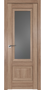 Межкомнатная дверь Profildoors 2.90XN Салинас светлый Стекло Графит
