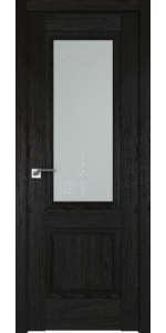 Межкомнатная дверь Profildoors 2.37XN Дарк браун Стекло матовое