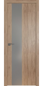 Межкомнатная дверь Profildoors 5ZN Салинас светлый Серебряный лак