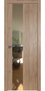 Межкомнатная дверь Profildoors 5ZN Салинас светлый Зеркало
