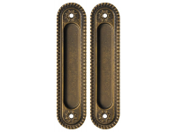 Ручка Armadillo (Армадилло) для раздвижных дверей SH010/CL OB-13 Античная бронза
