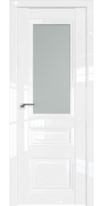 Межкомнатная дверь Profildoors 2.109L Белый люкс Стекло матовое