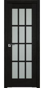 Межкомнатная дверь Profildoors 102XN Дарк браун Стекло матовое