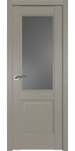 Межкомнатная дверь Profildoors 90XN Стоун Стекло Графит
