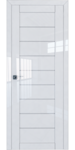 Межкомнатная дверь Profildoors 73L Белый люкс Стекло матовое