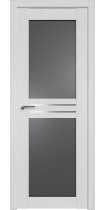 Межкомнатная дверь Profildoors 2.56XN Монблан Стекло Графит