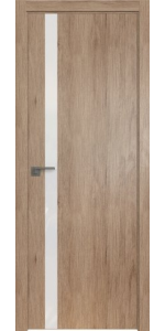 Межкомнатная дверь Profildoors 6ZN Салинас светлый Белый лак