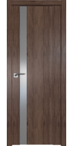Межкомнатная дверь Profildoors 62XN Салинас темный Стекло Lacobel Серебряный лак