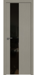 Межкомнатная дверь Profildoors 5ZN Стоун Черный лак