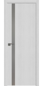 Межкомнатная дверь Profildoors 6ZN Монблан Серебряный лак