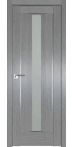 Межкомнатная дверь Profildoors 2.48XN Грувд серый Стекло матовое