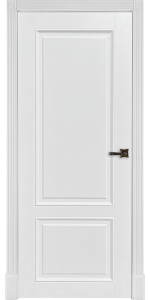 Межкомнатная дверь Классик 4 эмаль белая