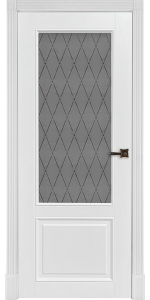 Межкомнатная дверь Классик 4 эмаль белая